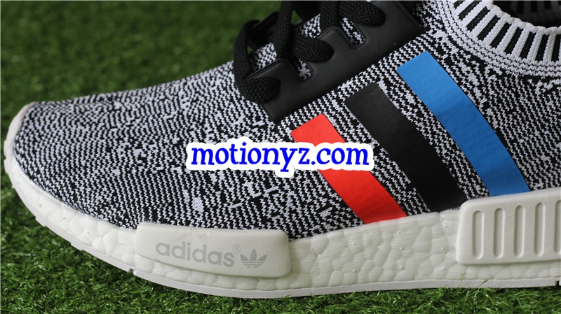 Real Boost Adidas NMD R1 Primiknit Tri Color Grey